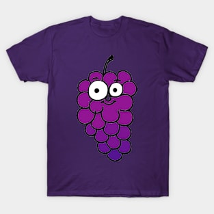 Happy, Healthy Grapes Doodle T-Shirt